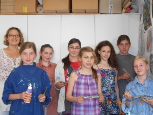 Lena und die fleißigen Mädels